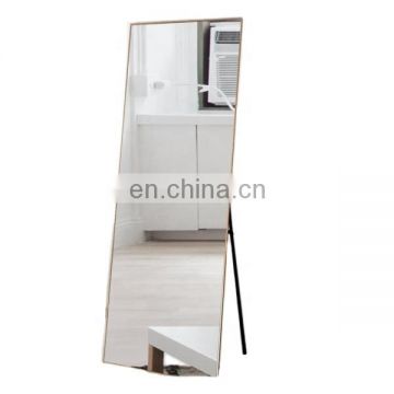 Wholesale modern large full length wood ps floor dressing mirror