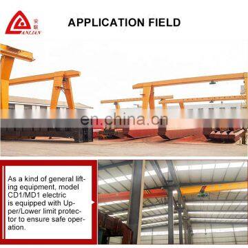 10Ton Steel Factory Double Girder Electromagnetic Bridge Crane photo-4