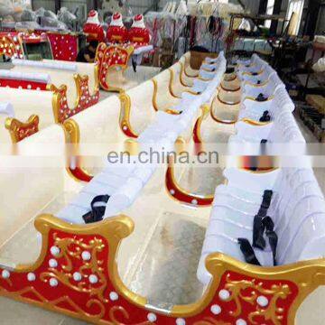 Attractions Amusement Park Rides Christmas Kids Track Train Rides