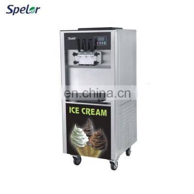 25L 3 Flavor CE Certificate Ice Cream Commercial Machine Maker Soft China