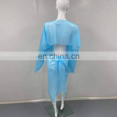 disposable Aprons  CPE Plastic isolation gowns Kitchen Painting Salon Restaurant Drug STORES