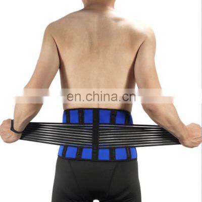 Adjustable breathable man waist back sweat corset, squat protection belt, weight lifting, pressure relief belt