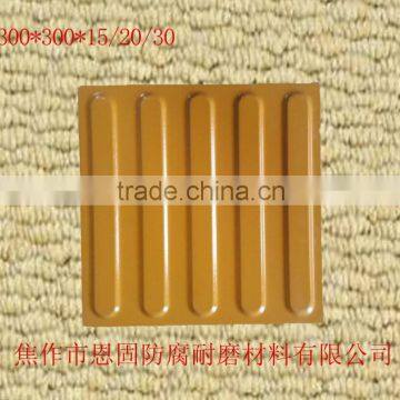 Tactile Paving Tile; Blind Track Ceramic Tile; commercial project ceramic yellow tactile tile