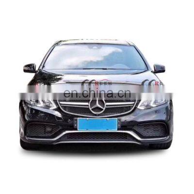 PP material AM&G style  body kit for Mercedes Benz E class w212 front bumper rear bumper and side skirts front lip rear lip