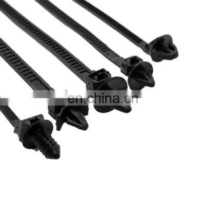 Source factory directly sells Releasable cable tie Self-lock type magnetic cable ties nylon 66 zip tie