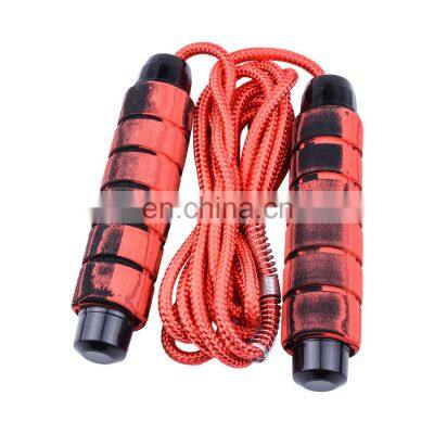 The New Custom Logo Fitness Skipping Rope Adjustable Training Speed Aerobic Exercise Jump Rope