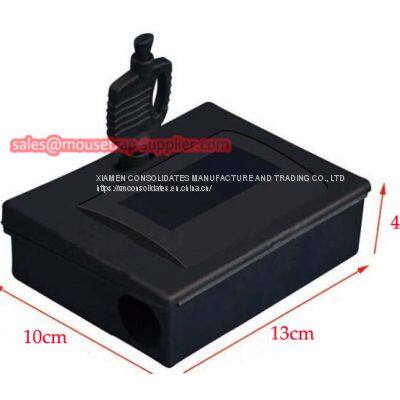 Plastic Mouse Locking Bait Station Rat Rodent Trap Control With Key photo-3