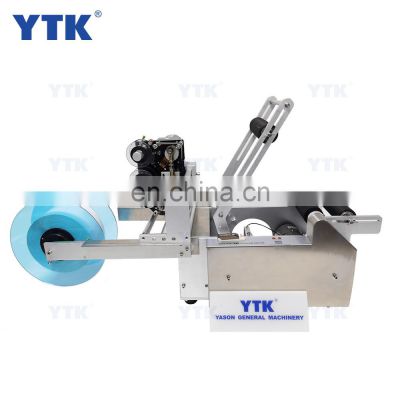 Semi Automatic Tabletop Date Printing Labeling Machine For Round Bottles