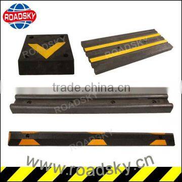 Highly Visible 165cm Rubber Car Stopper For Sale