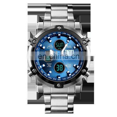 Skmei 1306 Stainless Steel Watch Jam Tangan Pria Waterproof Wristwatches Mens Luxury Watches