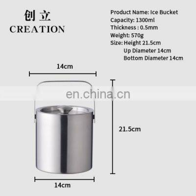 Factory Direct Oem Stainless Steel 1.6l 5litre Bar Accessories King Beer Bottle Service Ice Wine Bucket Cooler photo-5