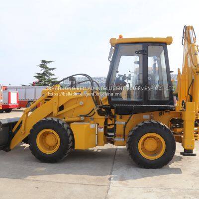 hot selling with the factory price on sale mini farm tractor with front loader and backhoe chinese backhoe/ loader in china small tractor with loader and backh