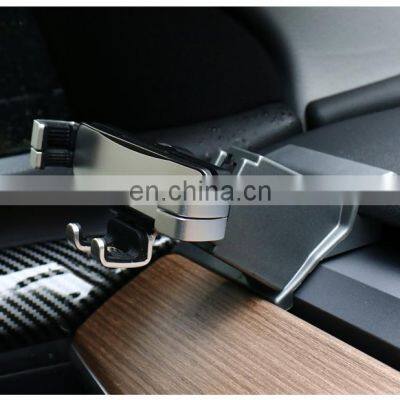 Factory Hot Sale Alloy Phone Holder Mobile Phone Bracket For Tesla Model Y 2021