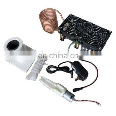 1800W ZVS Induction Heater Main Board + Heating Coil + Crucible + Water Pump + Pump Power Supply