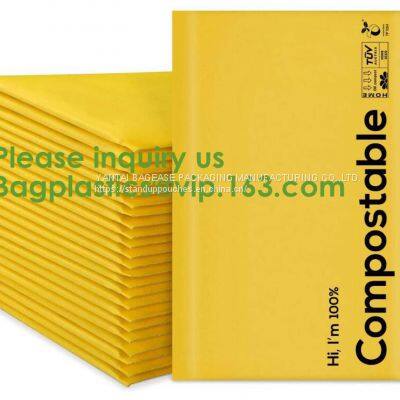 Kraft Bubble Envelope, Mailer, Mailing Bag, Customized Printed Bubble Mailers Tear Proof Padded Kraft Paper Mailer Jiffy photo-3
