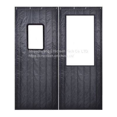Customized Size Warm Insulated Windproof Keep Warm With Doors Magnetic Fabric Screen Cotton Door Curtain photo-4