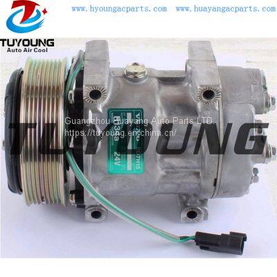 TUYOUNG SD7H15  auto ac compressor for VOLVO Engineering Vehicles Tractors Excavators VOE15082727  15082727
