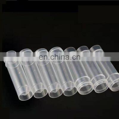 PE/PP/PS Plastic Flat Bottom Test Tube With Screw Cap photo-3