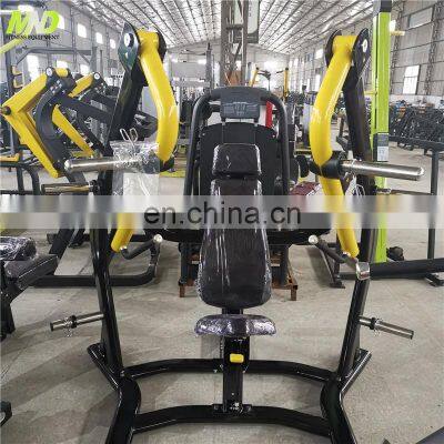 Plates Exercise Commercial Gym Equipment Plate Loaded Machine Bodybuilding PL16 Iso Lateral Chest / Lat Pulldown photo-2