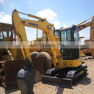 Best sell Second hand Komatsu PC55 mini excavator pc60 pc55 pc35 used komatsu excavator for sale