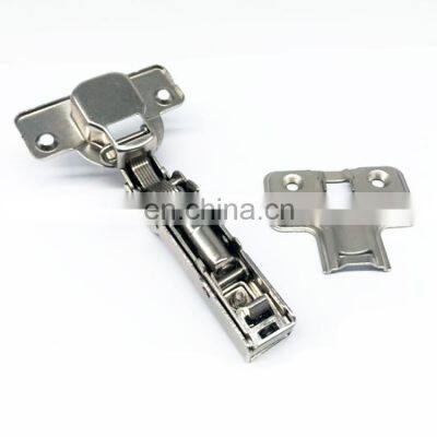 Stainless Steel Heavy Duty Gate Hydraulic Soft Closing 35 mm Buffering Full Overlay Custom Furniture Cabinet Door Hinge