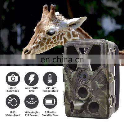 2022 Night Vision Infrared Digital Game Hunting Trail Camera 36MP 2.7K Video Wildlife Camera Photo Trap Camera HC-812A photo-3