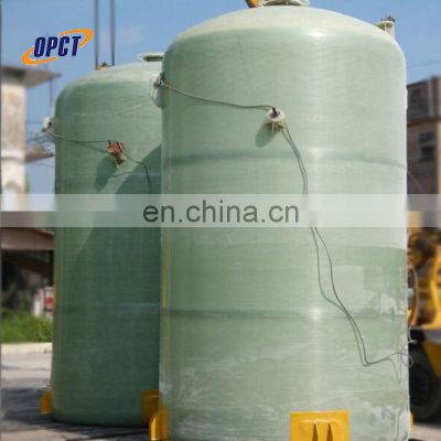 300 gallon holding glass flocculation tank /oil separator frp tank