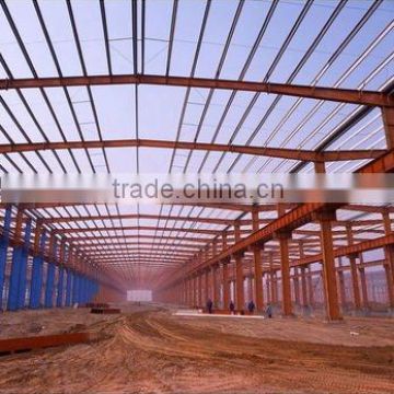 ISO9001:2008 Certificate Industrial Shed Light Steel Frame Structure Factory