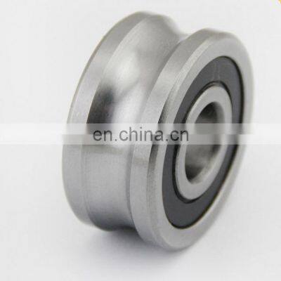 Anti-corrosion LFR50/5-6 2RS bearing steel and stainless steel U groove track roller bearing