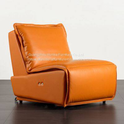 Nordic Family Single Functional Sofa Sofa Chair Modern Leather Art Leisure Single Chair Coffee Chair photo-4