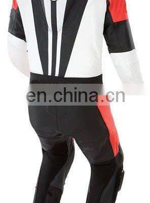 Custom Design Motorbike Racing Cowhide Motorcycle Leathers Suits Biker 1 Piece photo-3