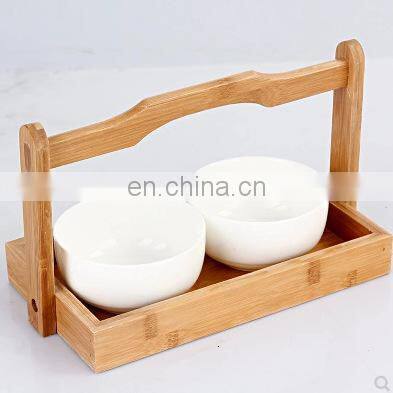 Hotel Natural Eco-friendly Multifunction Hot Pot Restaurant Food Fruit Bamboo Baskets