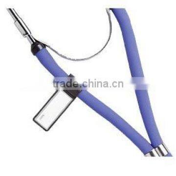 Stethoscope I.D. Tag ,Straight Type ,black photo-4