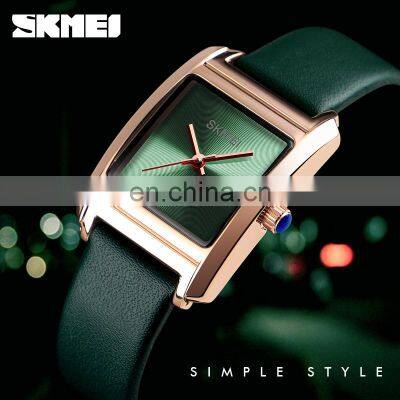 Branded Watches for Girls 1432 Skmei Wholesale Watch Women Luxury Glass Genuine Leather Mini Lady Bracelet