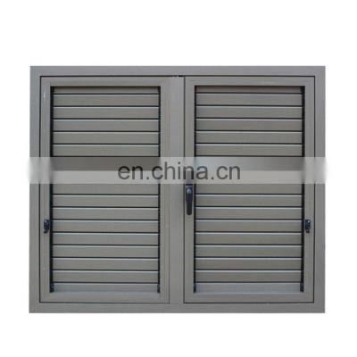 Customized aluminum  profile Sunshade Adjustable Fixed plantation shutter