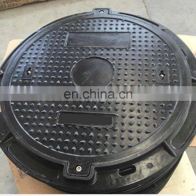 Lockable D400 SMC GRP FRP Composite Material Square Round Manhole Cover photo-4