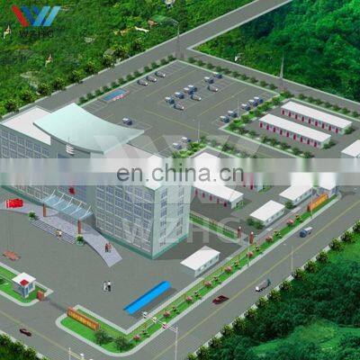 Hebei Free Drawing Plan High Quality Pre Engineer Prefabricated Galvanized Steel Structural Storage Shed Building Warehouse