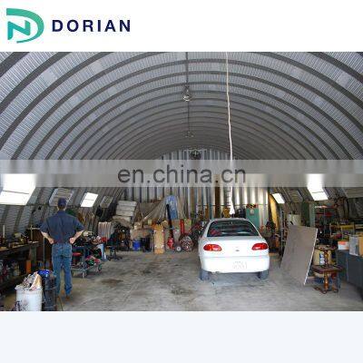 Prefab OEM Double Storey Light Steel Structure Warehouse Space Truss Structure