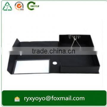 factory price balck a4 size lever arch file box