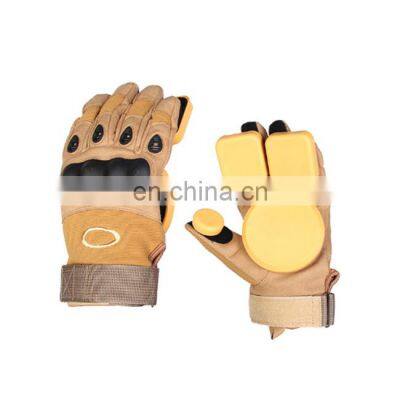 Customized Skateboard Gloves Longboard Slide Antislip Factory Made Black Skateboard Gloves photo-4