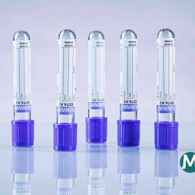 Vacuum Blood Collection Tube, Vacuum tube, Vacutainer Lavender Cap, Vacuum Blood Tube,EDTA K2, EDTA K3