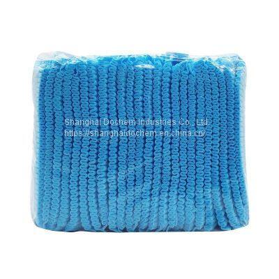 Wholesale Supply Colorful Clip Cap Bouffant Mop Cap Medical Nonwoven Disposable Caps