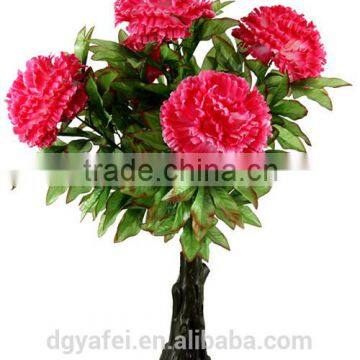 China manufacturer artificial plants artificial green trees with fruits and flowers ,fake flower and fruit trees