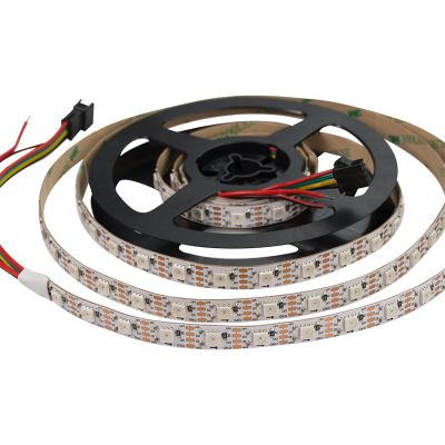 DC 12V 60 Leds/M LC8808B 5050 RGB 60 Pixel MultiColor indoor decor ambient Digital Rgb Led Strip Various Effect ws2815 led strip