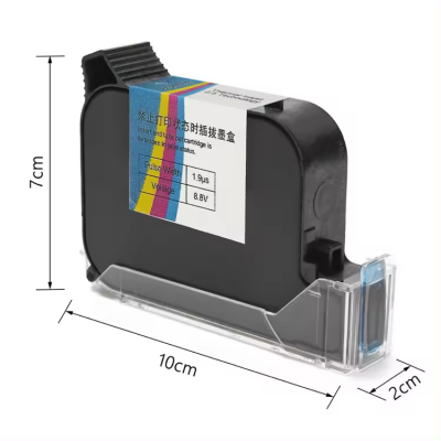 42ml High Quality TIJ 12.7mm Solvent Inkjet Cartridge photo-2