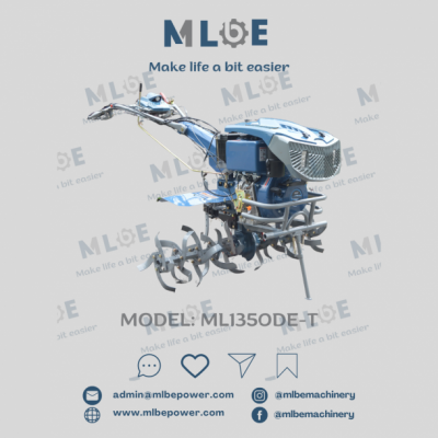 ML1350DE-T 15hp Diesel Power Tiller/Kultivator/Cultivator/Motosapa/Motoenxada with Easy Turning System