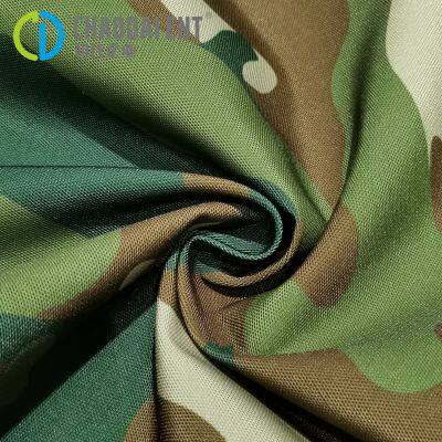 Sustainable Woven Plain 150D/3*10S Camouflage Printing 100%Ocean RPET Recycled Polyester Canvas Fabric for Bags & Shoes