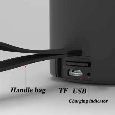 Hifi Stereo Music Box Speakers TF FM TWS Shake Function Wireless Mini Portable Speaker photo-4