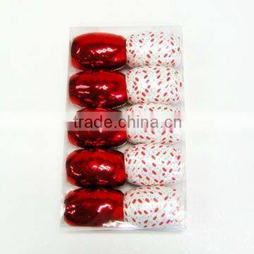 4.8mm*50m Natural Peach Raffia Paper Ribbon Eggs Rolls for Wrapping Gift/present and Decorative Party photo-5