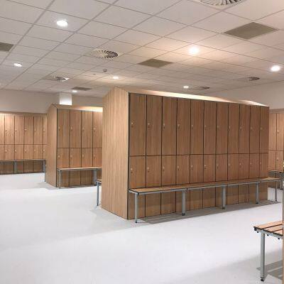 Hpl Wood Grain Locker/12mm Hpl Changing Locker photo-3